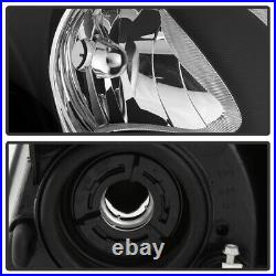 01-03 Chrysler Voyager 01-07 Dodge Caravan Black Housing replacement Headlight