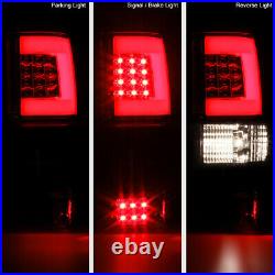 04-08 Ford F150 Lobo LED Light Bar Tube Clear Red Brake Signal Rear Tail Lamp