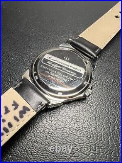 1999 Limited Edition Ford Mustang 35Th Anniversary Watch Leather Strap Rare NEW