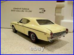 1/24 Danbury Mint 1969 Chevelle SS 396 Limited Edition 40th Anniversary WithBOX