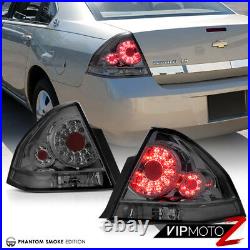 2006-2013 Chevy Impala LS LT SS Phantom Smoke SMD High Power LED Tail Lights
