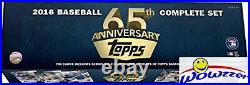 2016 Topps Baseball 65th Anniversary Limited Edition 700 Card Factory Set- Rare