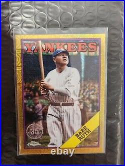 2023 Topps Update Silver Pack Gold Babe Ruth Mojo 36/50 35th Anniversary