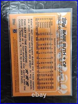 2023 Topps Update Silver Pack Gold Babe Ruth Mojo 36/50 35th Anniversary