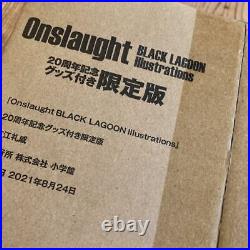 20th Anniversary Limited Edition Onslaught BLACK LAGOON Illustrations Art Book