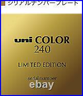 50th anniversary 240 Uni color Mitsubishi Color Pencil 5000 Limited Edition NEW