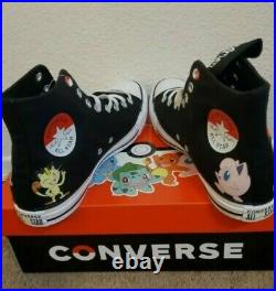 6 US Mens Converse Shoes Pokemon Limited Edition 25th Anniversary Authentic