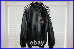 Adidas Superstar 35th Anniversary Consortium A-15 Leather Jacket Black Size L