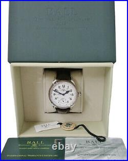 Ball Trainmaster 125th Anniversary Railroad Limited Edition Watch Box Papers