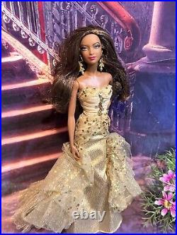 Barbie 50th Anniversary AA Gold Label Limited Edition Doll In Gold Dress