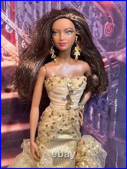 Barbie 50th Anniversary AA Gold Label Limited Edition Doll In Gold Dress