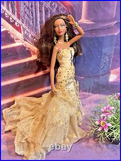 Barbie 50th Anniversary AA Gold Label Limited Edition Doll In Gold Dress