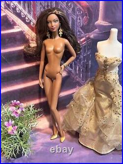 Barbie 50th Anniversary AA Gold Label Limited Edition Doll In Gold Dress