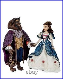 Beauty and The Beast 30th Anniversary Doll Set LIMITED EDITION Only 1800 Made