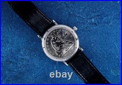 Bulova 125th Anniversary Silver Dollar Limited Edition #19 of 125 96A09