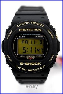 CASIO G-SHOCK 35th Anniversary DW5735D-1B MEN Black Gold Digital Watch