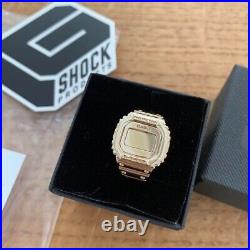 CASIO G-Shock 40th Anniversary Limited Edition DW-5600 10K GOLD RING RARE Unused