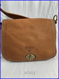 COACH limited edition 65th Anniversary Legacy Ali tan leather shoulder bag