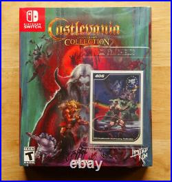 Castlevania Anniversary Collection Bloodlines Edition Switch with LRG Card 406 New