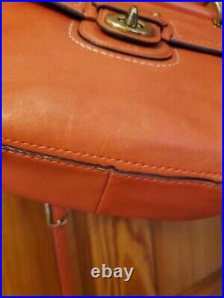 Coach Willis 70th Anniversary Limited Edition Crossbody Saddle Bag Red/Orange
