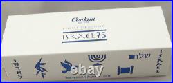 Conklin Israel 75th Anniversary Limited Edition Ballpoint Pen New
