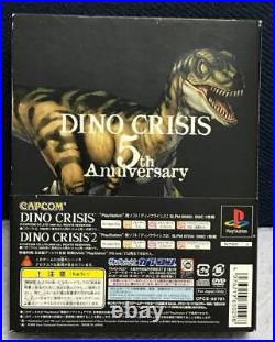 Dino Crisis 5th Anniversary Limited Edition SONY Playstation PS1 PS2 Japan F/S