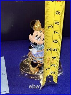 Disney Arribas Brothers Limited Edition 50th Anniversary Swarovski Minnie Figure
