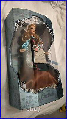 Disney Limited Edition Doll Cinderella 17 Rags 70th Anniversary NEW