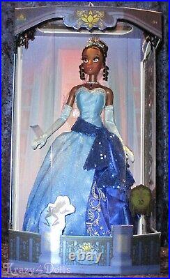 Disney Limited Edition Tiana 10th Anniversary Doll NEW