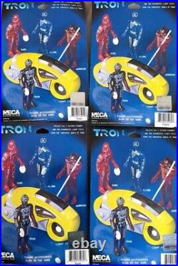 Disney TRON Figure 20th Anniversary Limited Edition Set Warrior Flynn Sark MOC