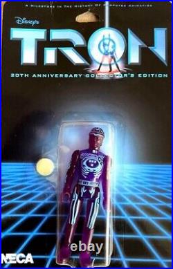 Disney TRON Figure 20th Anniversary Limited Edition Set Warrior Flynn Sark MOC