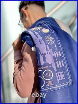 Disney World 50th Anniversary Limited Edition Varsity Jacket October 1st Size S