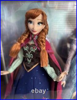 Disneystore Limited Edition Frozen 10th Anniversary Set 17 Dolls