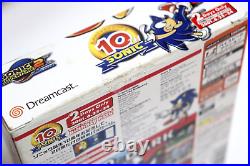 Dreamcast Sonic Adventure 2 Birthday Pack Limited Edition 10th Anniversary DC JP