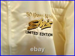 ELVIS PRESLEY 50TH ANNIVERSARY White JACKET SIZE Medium NWT Limited Edition