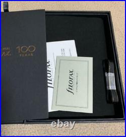 FILOFAX 100th Anniversary Limited Edition Winchester Schedule Organizer Black