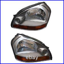 For2005-2009HyundaiTucsonHeadlightsHeadlightAssembly1PairSetHeadlamp