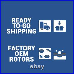 For Subaru Baja Legacy Outback Front & Rear Drill Slot Brake Rotors Ceramic Pads