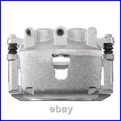 Front Brake Calipers with Brackets for 2005 2010 Jeep Grand Cherokee Commander