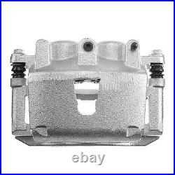 Front Brake Calipers with Brackets for 2005 2010 Jeep Grand Cherokee Commander