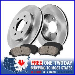 Front Brake Rotors Ceramic Pads For 2004 2005 2006 2007 2008 Ford F150 4X4 4WD