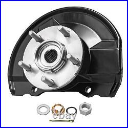 Front Steering Knuckle + Wheel Hub Bearings for 2007 2017 Jeep Patriot Compass