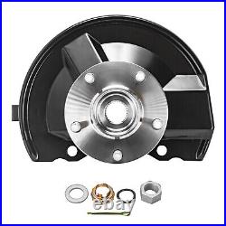 Front Steering Knuckle + Wheel Hub Bearings for 2007 2017 Jeep Patriot Compass