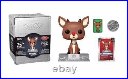 Funko Pop! Rudolph the Red Nosed Reindeer 25TH Anniversary Limited Edition NEW