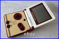 Gameboy Advance SP Famicom 20th Anniversary Limited Edition GBA SP set-b124