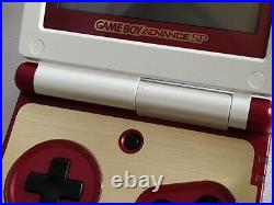 Gameboy Advance SP Famicom 20th Anniversary Limited Edition, Mario Game set-c0210