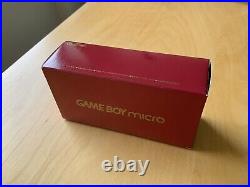 Gameboy Micro Limited Edition 20th Anniversary Famicom