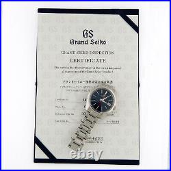 Grand Seiko 60th Anniversary Limited Edition Blue Dial SS Watch SBGH281 B/P 40mm