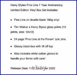 Harry Styles Fine Line Anniversary Vinyl Boxset Limited Edition Factory Sealed