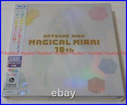 Hatsune Miku Magical Mirai 10th Anniversary Limited Edition 3 Blu-ray CD Japan